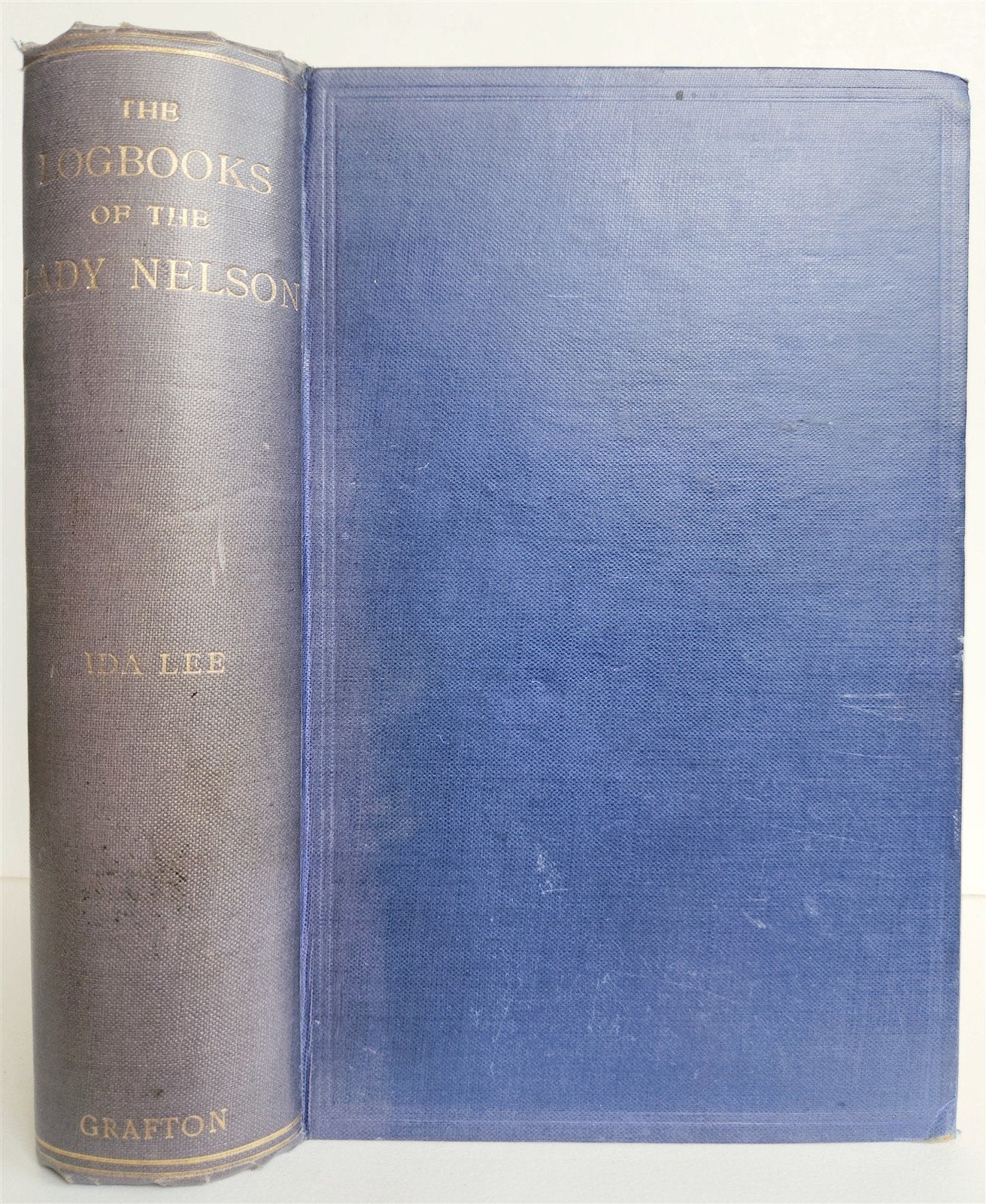 1915 LOGBOOKS of LADY NELSON w/ journal of her commander Lt James Grant ANTIQUE