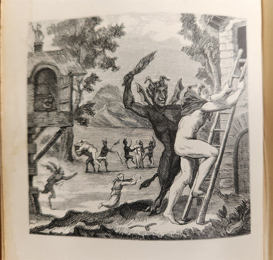 1869 FLAGELLATION & FLAGELLANTS HISTORY of the ROD ILLUSTRATED ANTIQUE