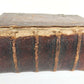 1748 BIBLE in GERMAN Old & New Testament antique ILLUSTRATED pigskin binding
