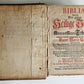 1748 BIBLE in GERMAN Old & New Testament antique ILLUSTRATED pigskin binding