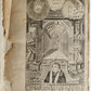 1748 BIBLE in GERMAN Old & New Testament antique ILLUSTRATED pigskin binding