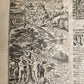 1748 BIBLE in GERMAN Old & New Testament antique ILLUSTRATED pigskin binding