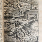 1748 BIBLE in GERMAN Old & New Testament antique ILLUSTRATED pigskin binding