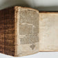 1748 BIBLE in GERMAN Old & New Testament antique ILLUSTRATED pigskin binding