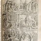 1748 BIBLE in GERMAN Old & New Testament antique ILLUSTRATED pigskin binding