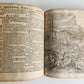 1748 BIBLE in GERMAN Old & New Testament antique ILLUSTRATED pigskin binding