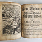 1748 BIBLE in GERMAN Old & New Testament antique ILLUSTRATED pigskin binding