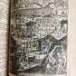 1748 BIBLE in GERMAN Old & New Testament antique ILLUSTRATED pigskin binding