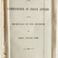 1883 COMMISSIONER OF INDIAN AFFAIRS REPORT illustrated w/MAP antique AMERICANA