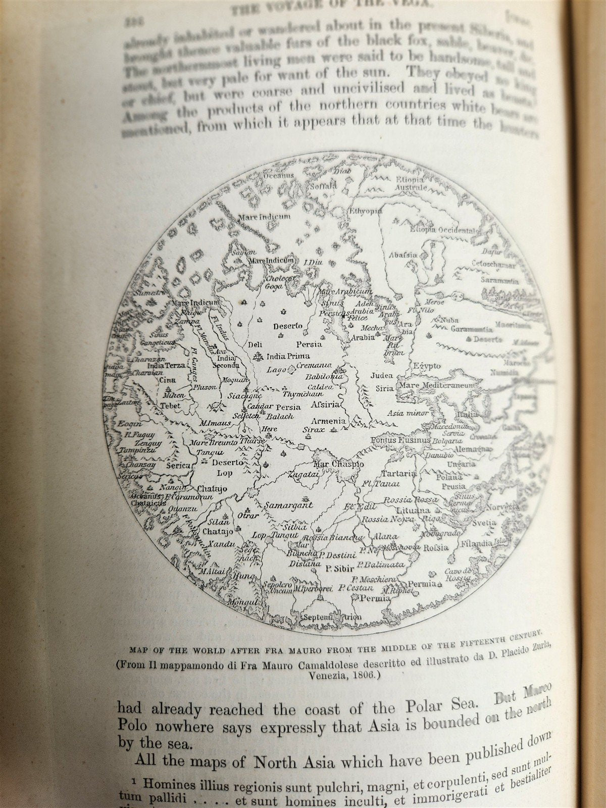 1882 VOYAGE OF THE VEGA bound ASIA & EUROPE by Nordenskiold antique ILLUSTRATED