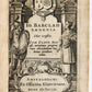 1659 ARGENIS by John Barclay ANTIQUE Scotland ELZEVIER PUBLISHING