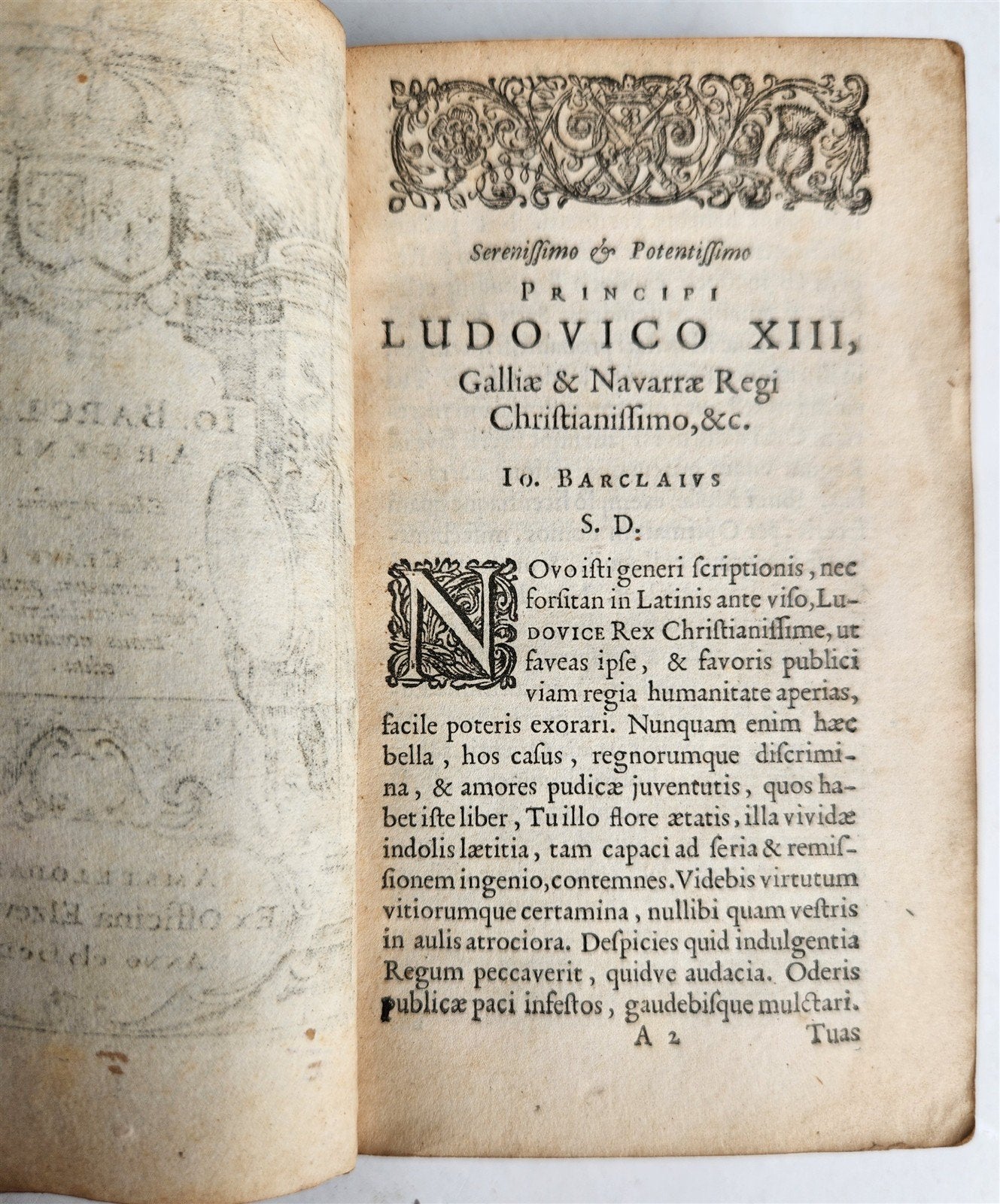 1659 ARGENIS by John Barclay ANTIQUE Scotland ELZEVIER PUBLISHING