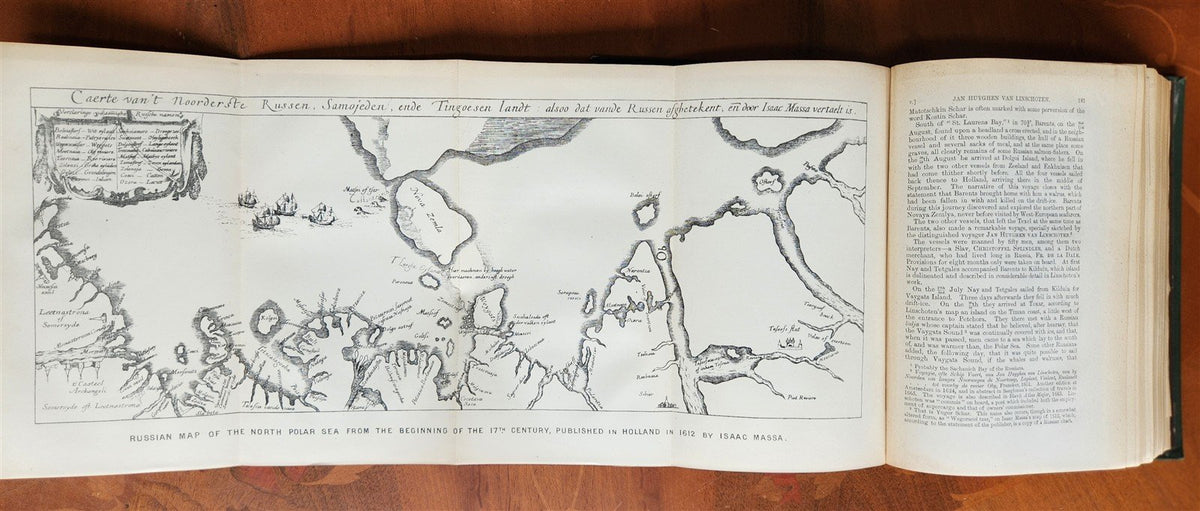 1882 VOYAGE OF THE VEGA bound ASIA & EUROPE by Nordenskiold antique ILLUSTRATED