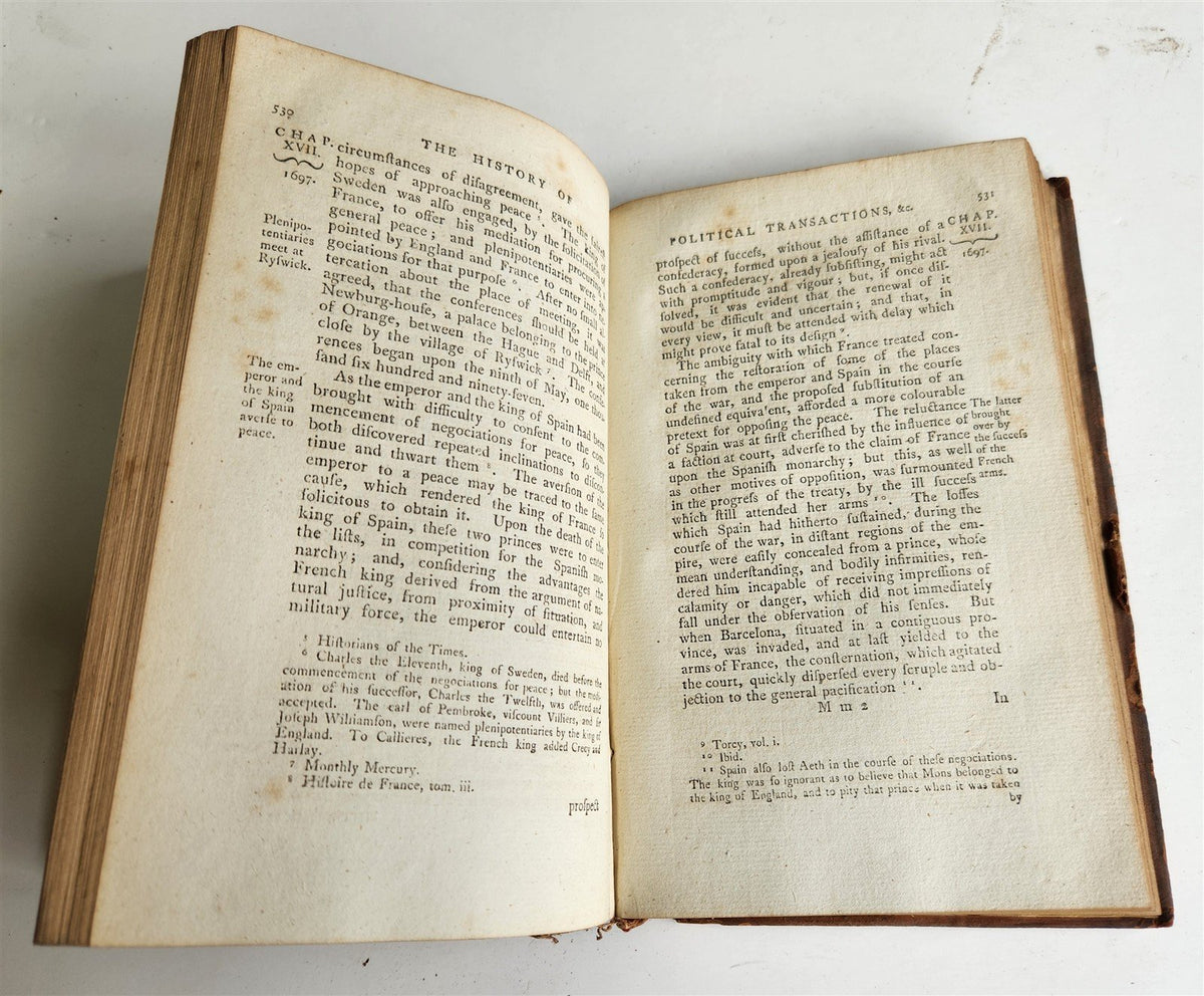 1793 HISTORY of POLITICAL TRANSACTIONS & PARTIES from KING CHARLES to WILLIAM