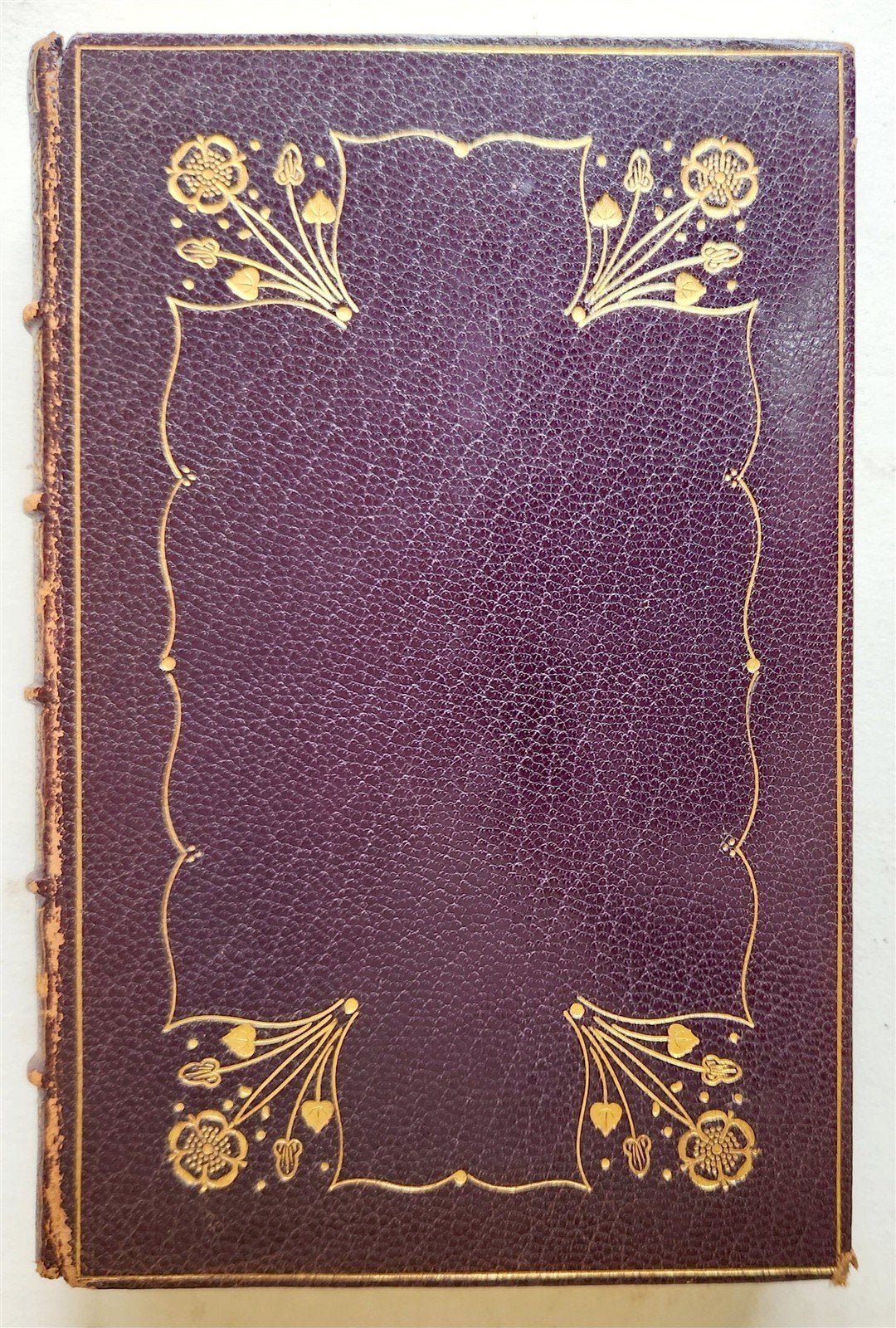 1907 SIGNED BINDING! OXFORD BOOK of ENGLISH VERSE 1250-1900 antique POETRY