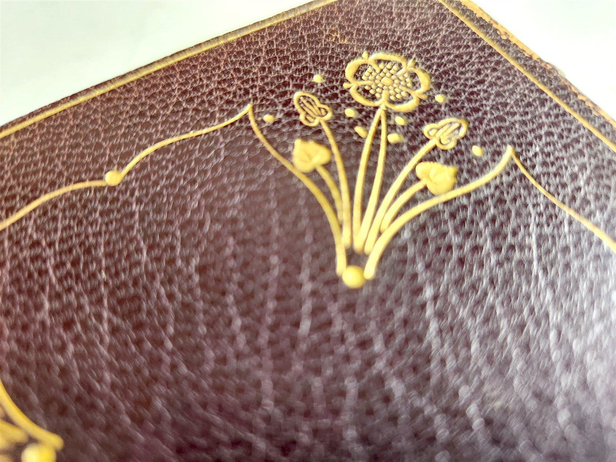 1907 SIGNED BINDING! OXFORD BOOK of ENGLISH VERSE 1250-1900 antique POETRY