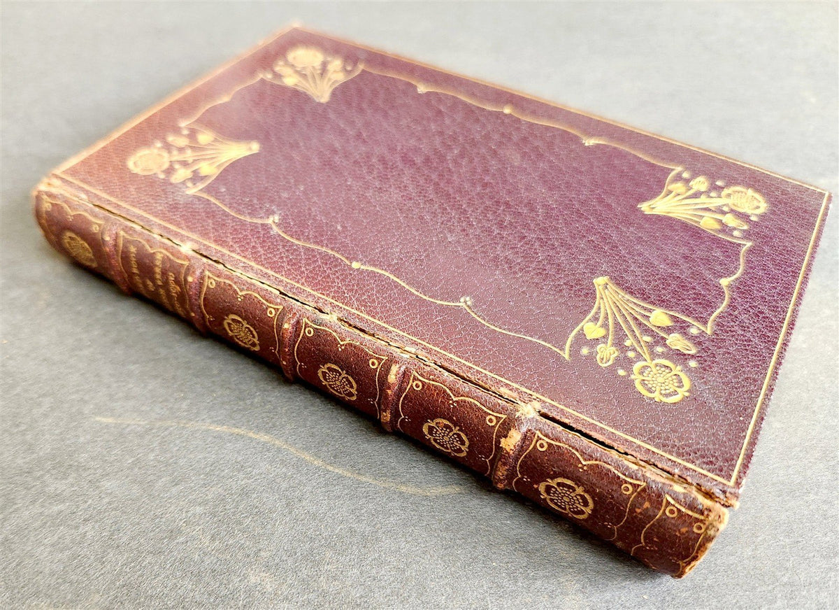1907 SIGNED BINDING! OXFORD BOOK of ENGLISH VERSE 1250-1900 antique POETRY