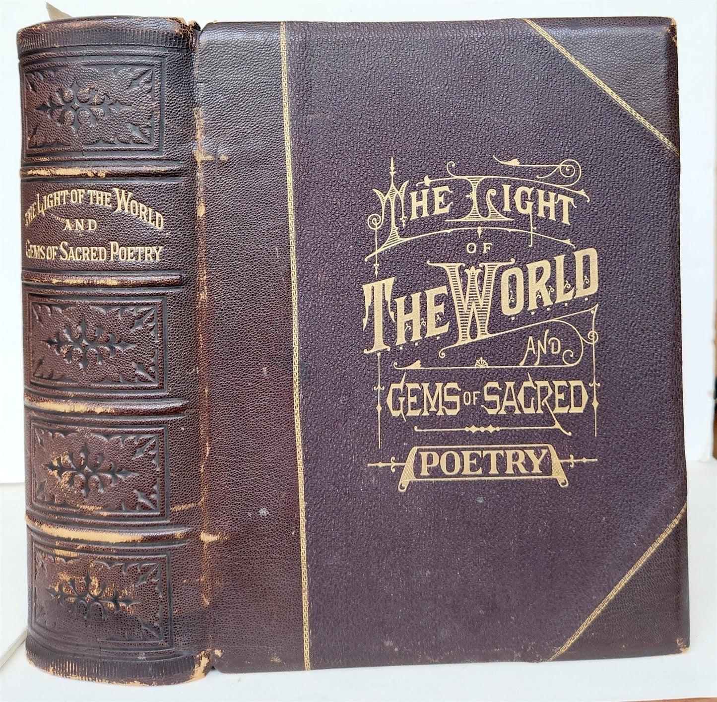 1889 SACRED POETRY & HISTORY of JEWS by JOSEPHUS FLAVIUS illustrated ANTIQUE