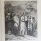 1889 SACRED POETRY & HISTORY of JEWS by JOSEPHUS FLAVIUS illustrated ANTIQUE