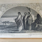 1889 SACRED POETRY & HISTORY of JEWS by JOSEPHUS FLAVIUS illustrated ANTIQUE