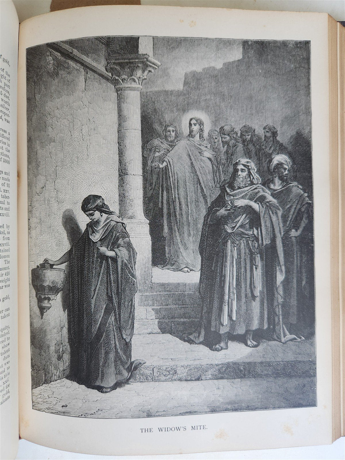 1889 SACRED POETRY & HISTORY of JEWS by JOSEPHUS FLAVIUS illustrated ANTIQUE