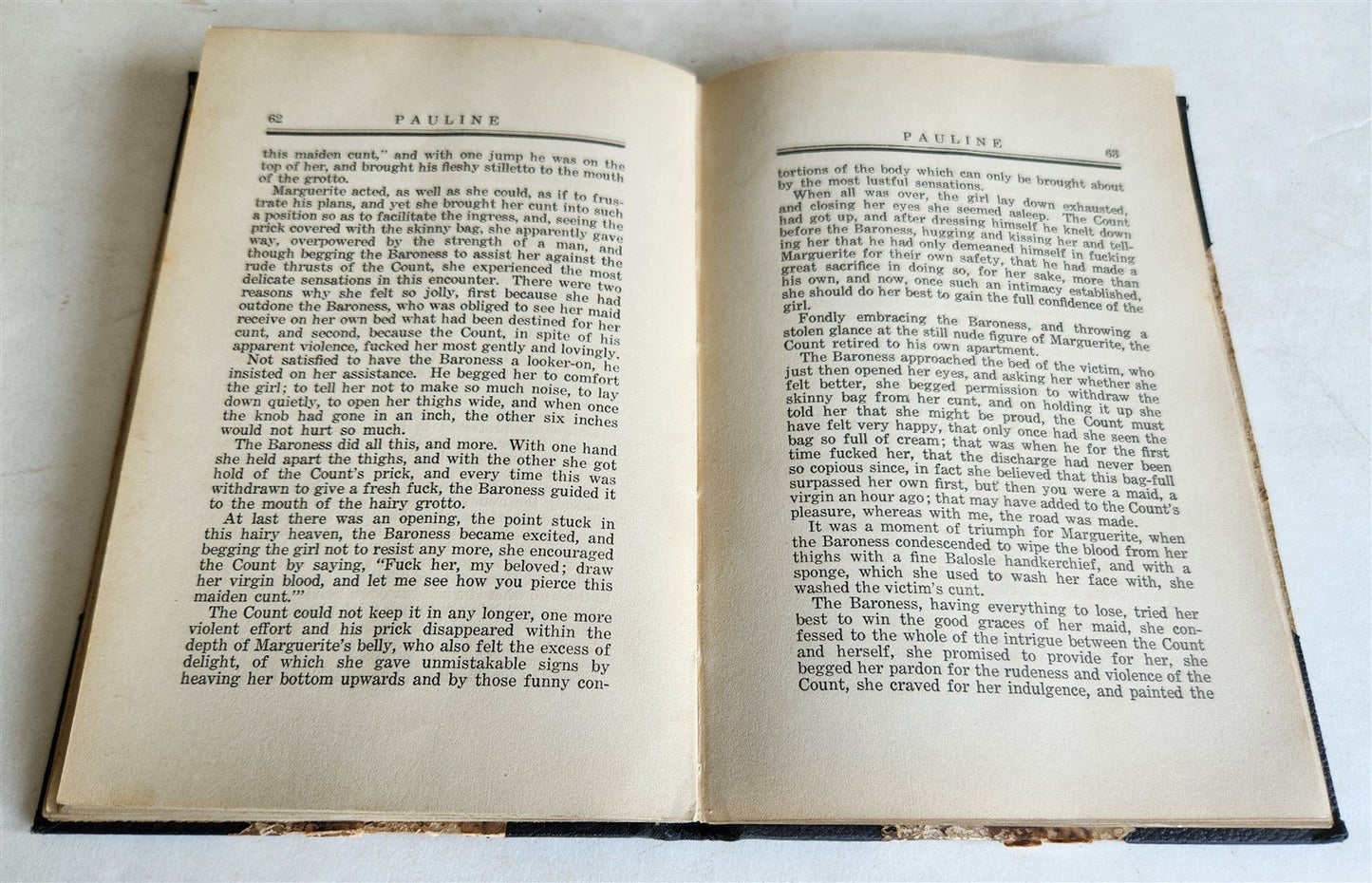 1898 EROTICA PAULINE PRIMA DONA of memoirs of AN OPERA SINGER antique