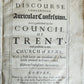 1684 Discourse on Auricular Confession As prescribed by Council of Trent antique