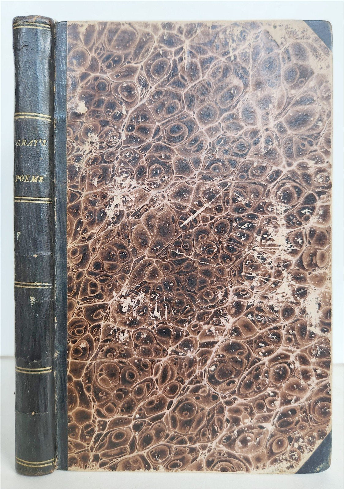 1790 POETRY in ENGLISH illustrated POEMS by MR. GRAY antique