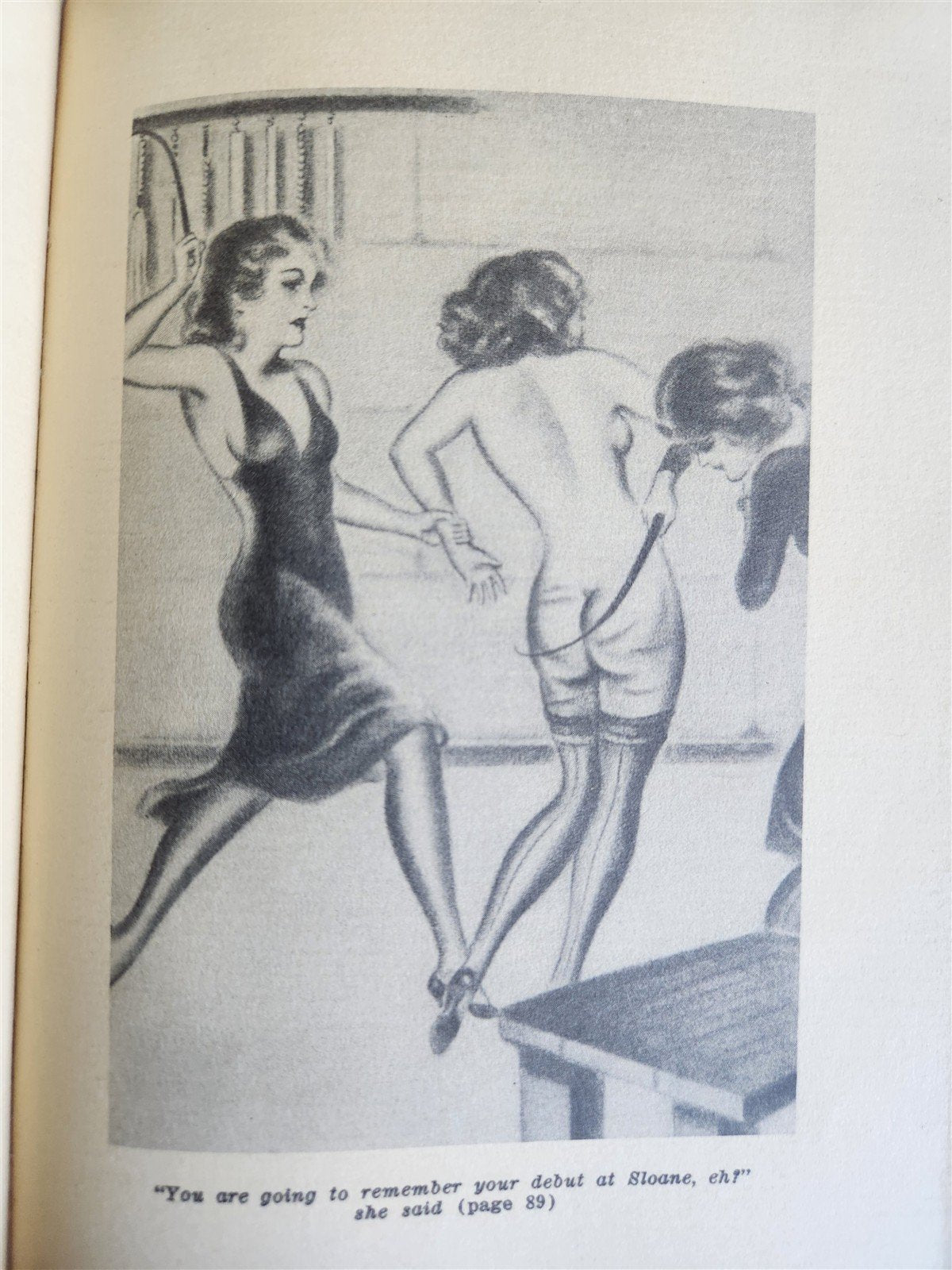 1930 EROTIC ILLUSTRATED NOVEL by Claire Willows MODERN SLAVES antique