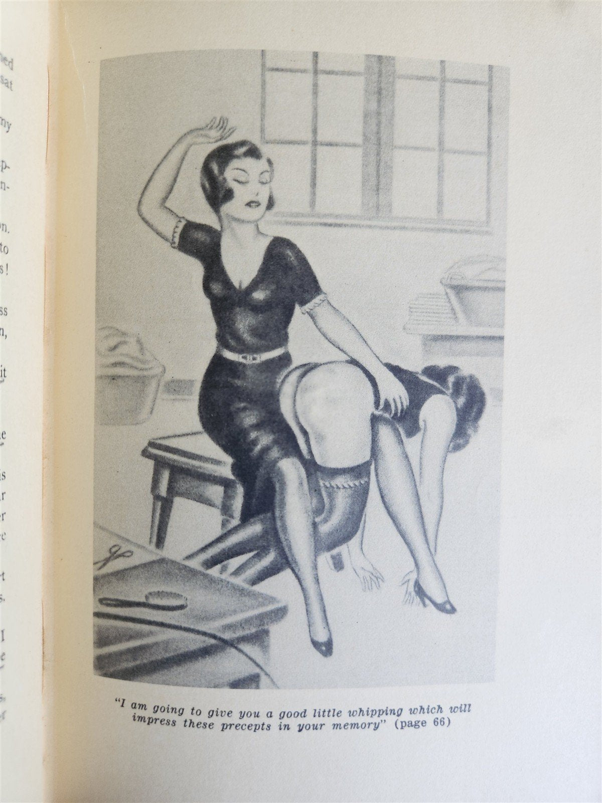 1930 EROTIC ILLUSTRATED NOVEL by Claire Willows MODERN SLAVES antique