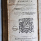 1584 BIBLE in GREEK & HEBREW antique 16th c PIGSKIN BOUND FOLIO by PLANTIN rare