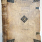 1516 POST-INCUNABULA OPERUM DIVI HIERONYMI by ST. JEROME antique PIGSKIN FOLIO