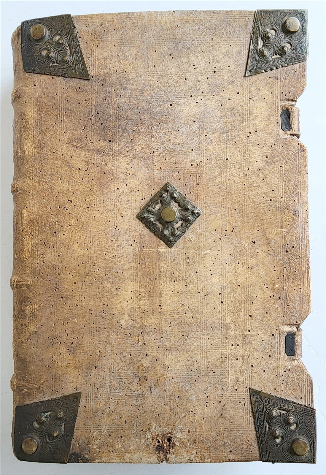 1516 POST-INCUNABULA OPERUM DIVI HIERONYMI by ST. JEROME antique PIGSKIN FOLIO