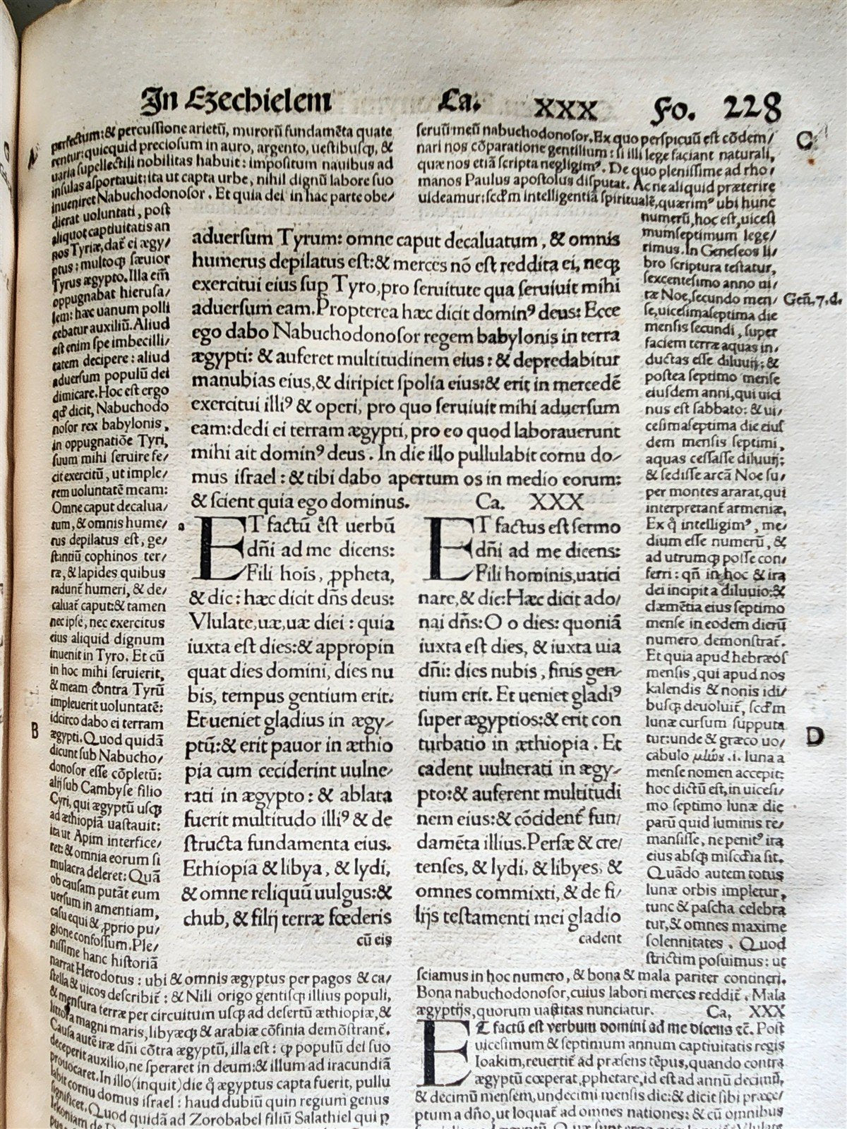 1516 POST-INCUNABULA OPERUM DIVI HIERONYMI by ST. JEROME antique PIGSKIN FOLIO