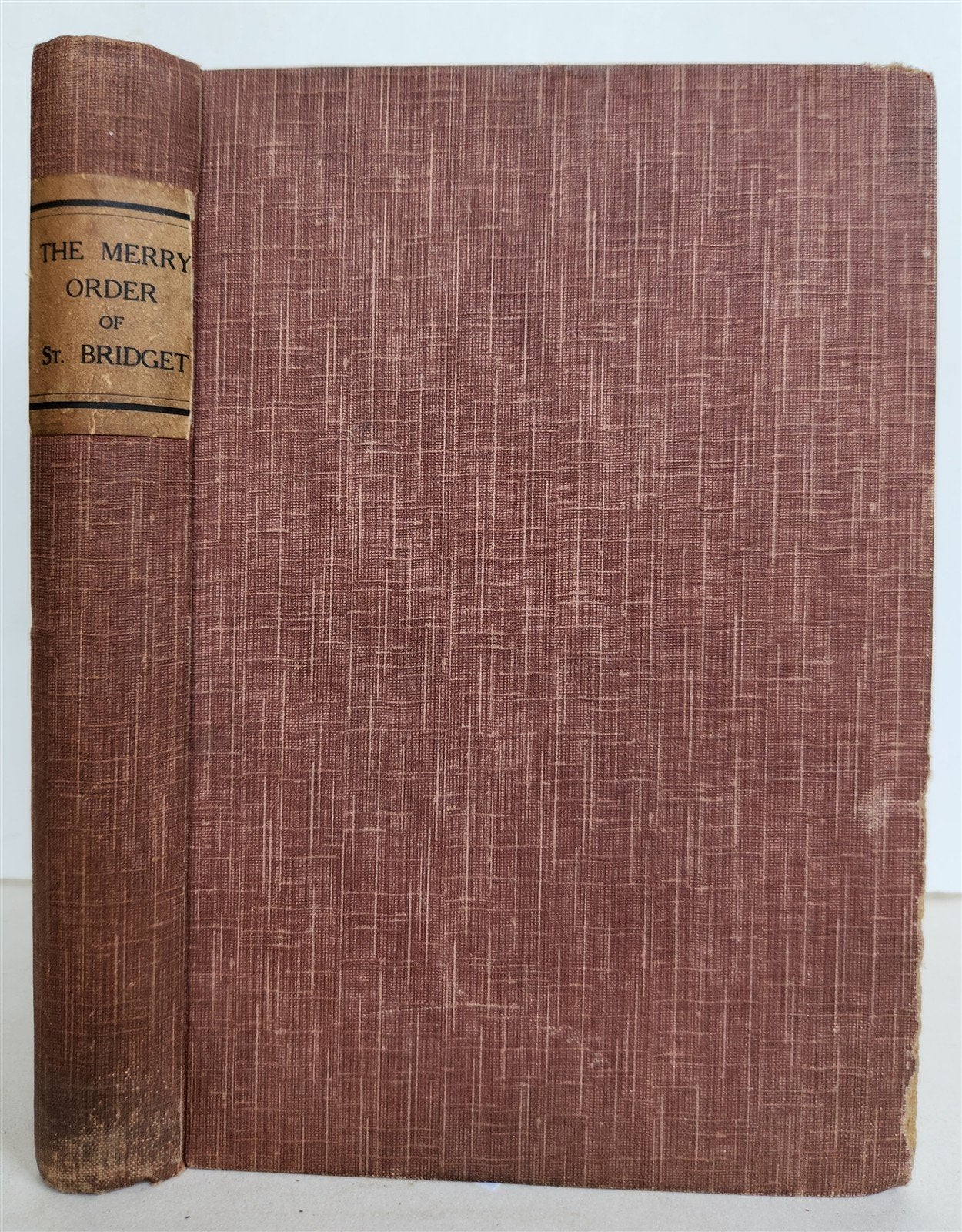 1858 EROTIC NOVEL MERRY ORDER of ST. BRIDGET recollections of USE of ROD antique