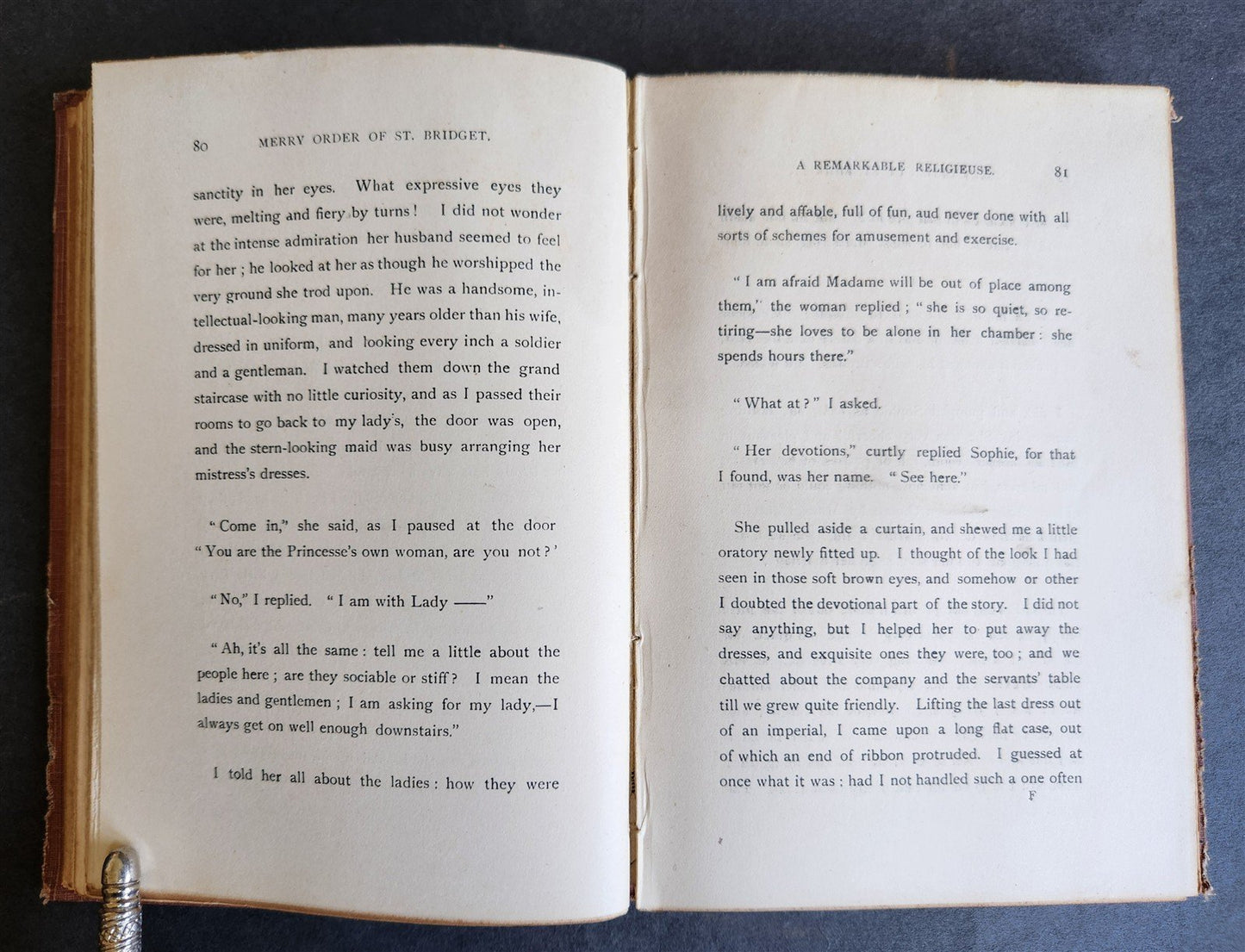 1858 EROTIC NOVEL MERRY ORDER of ST. BRIDGET recollections of USE of ROD antique