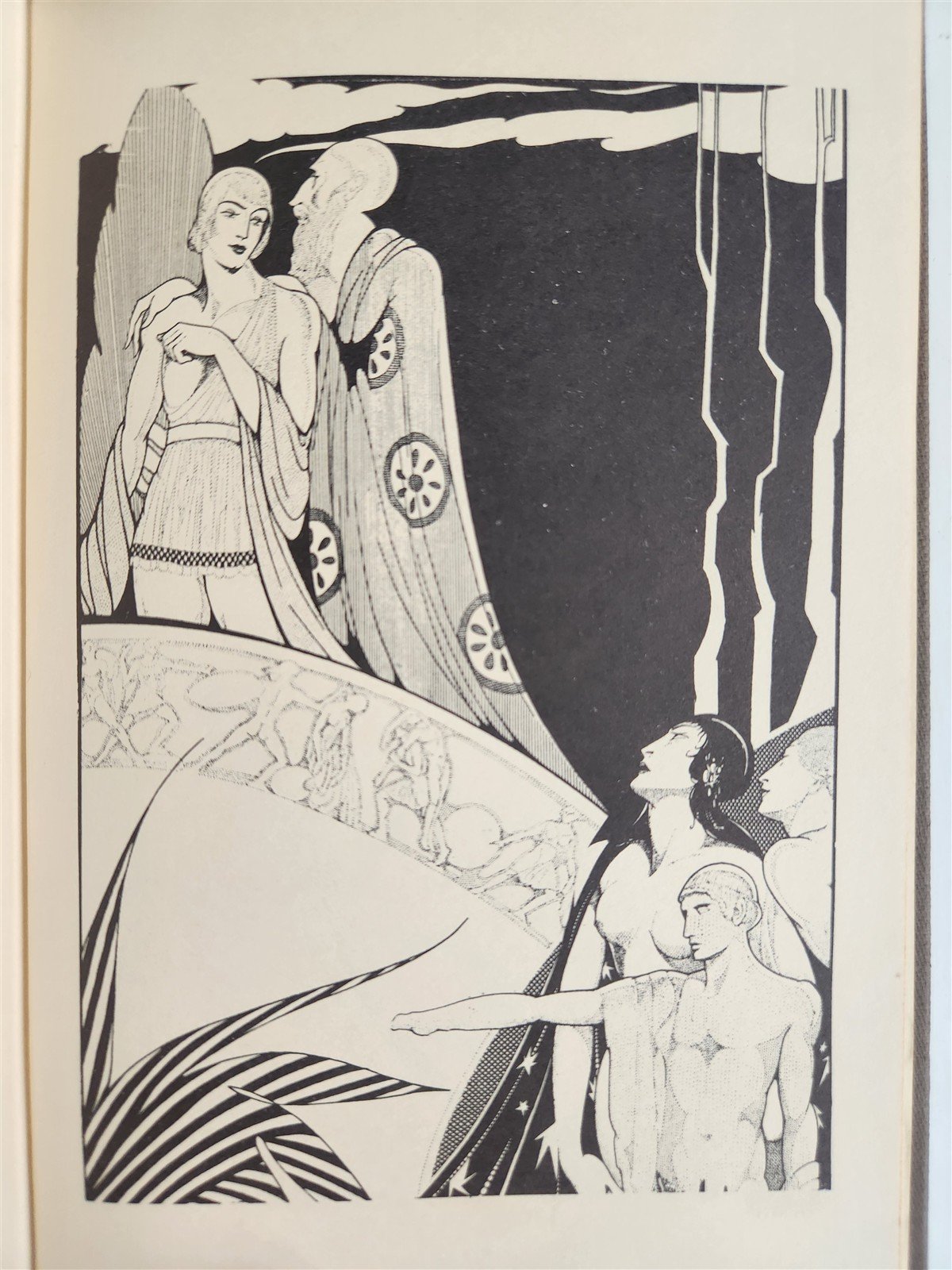 1920s EROTIC ART-DECO ILLUSTRATIONS PLEASURE of BEING BEATEN by LUCIAN antique