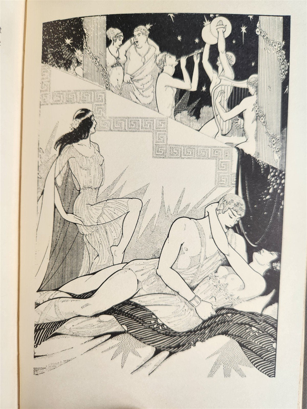 1920s EROTIC ART-DECO ILLUSTRATIONS PLEASURE of BEING BEATEN by LUCIAN antique