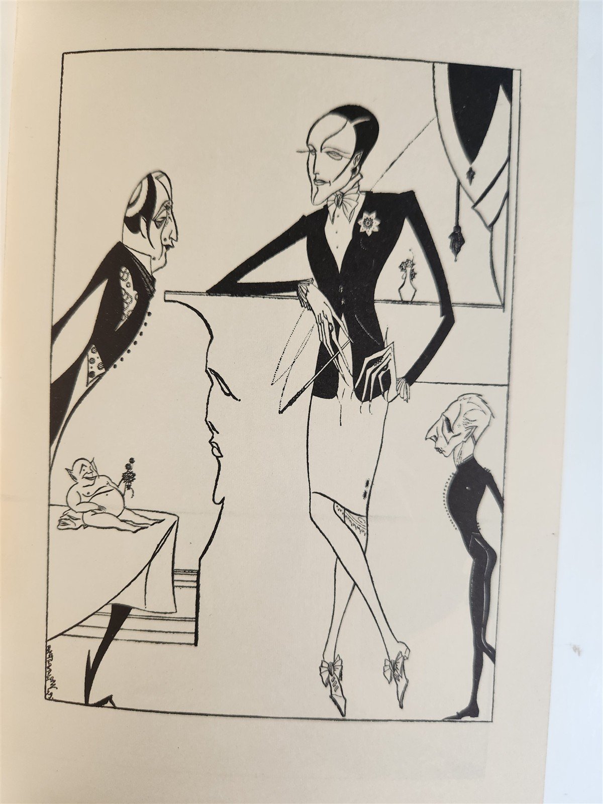 1920s EROTIC ART-DECO ILLUSTRATIONS PLEASURE of BEING BEATEN by LUCIAN antique