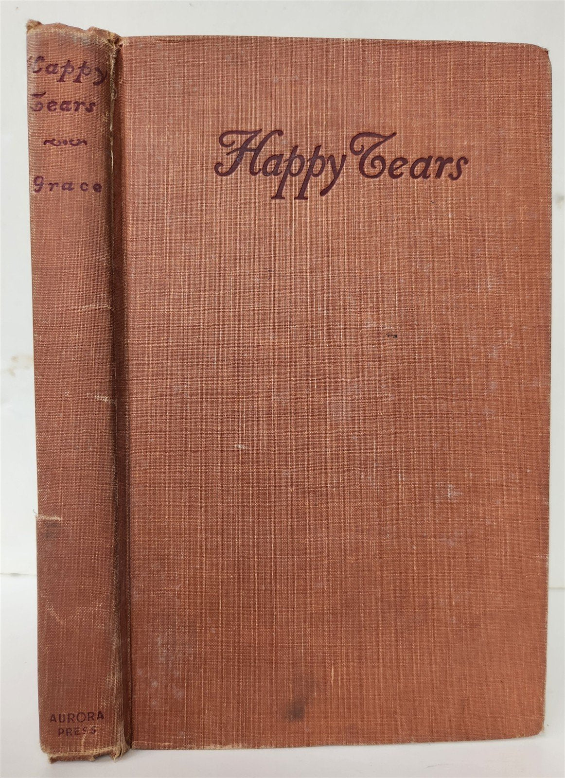 1920s EROTIC NOVEL HAPPY TEARS by NORMAN GRACE antique ILLUSTRATED by Alva Hurst