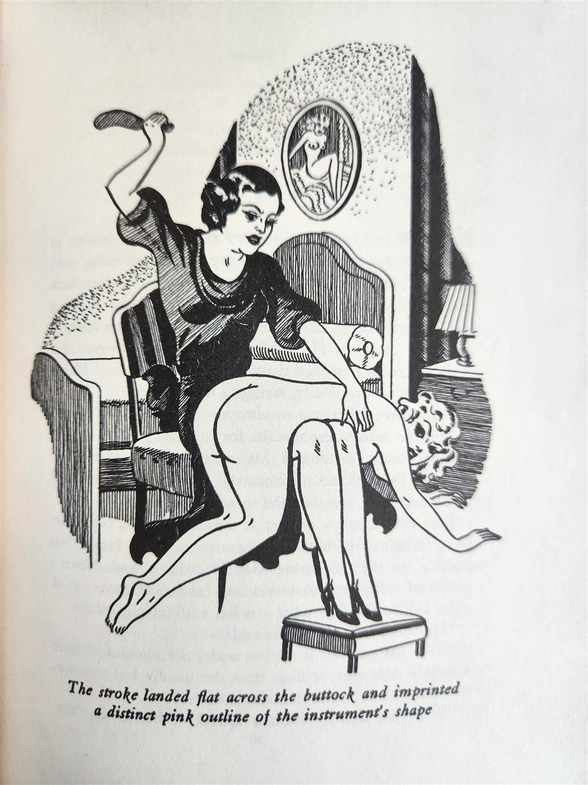 1920s EROTIC NOVEL HAPPY TEARS by NORMAN GRACE antique ILLUSTRATED by Alva Hurst