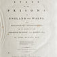 1792 STATE of PRISONS in ENGLAND including Europe & Russia ANTIQUE illustrated