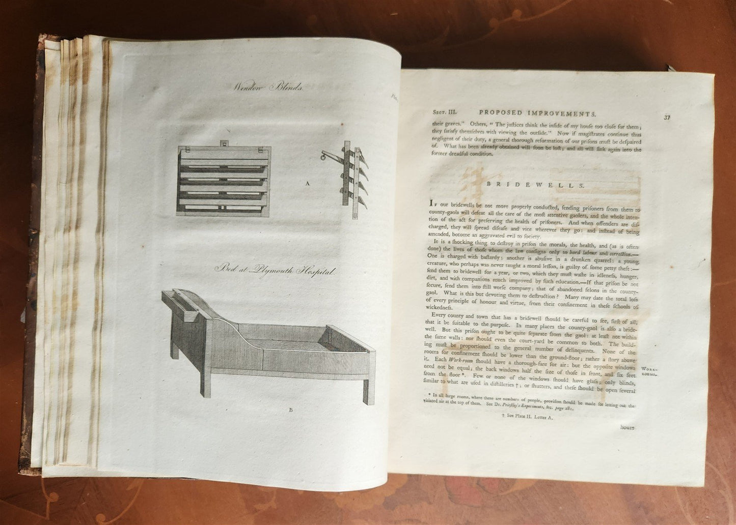 1792 STATE of PRISONS in ENGLAND including Europe & Russia ANTIQUE illustrated