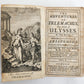 1715 THE ADVENTURES of TELEMACHUS Vol. I ANTIQUE illustrated in ENGLISH