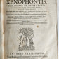 1625 XENOPHONTIS Philosophi et Imperatoris LARGE FOLIO in GREEK & LATIN antique