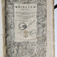 1573 BIBLE in LATIN ILLUSTRATED antique 16th c PIGSKIN BOUND FOLIO S. Castellio