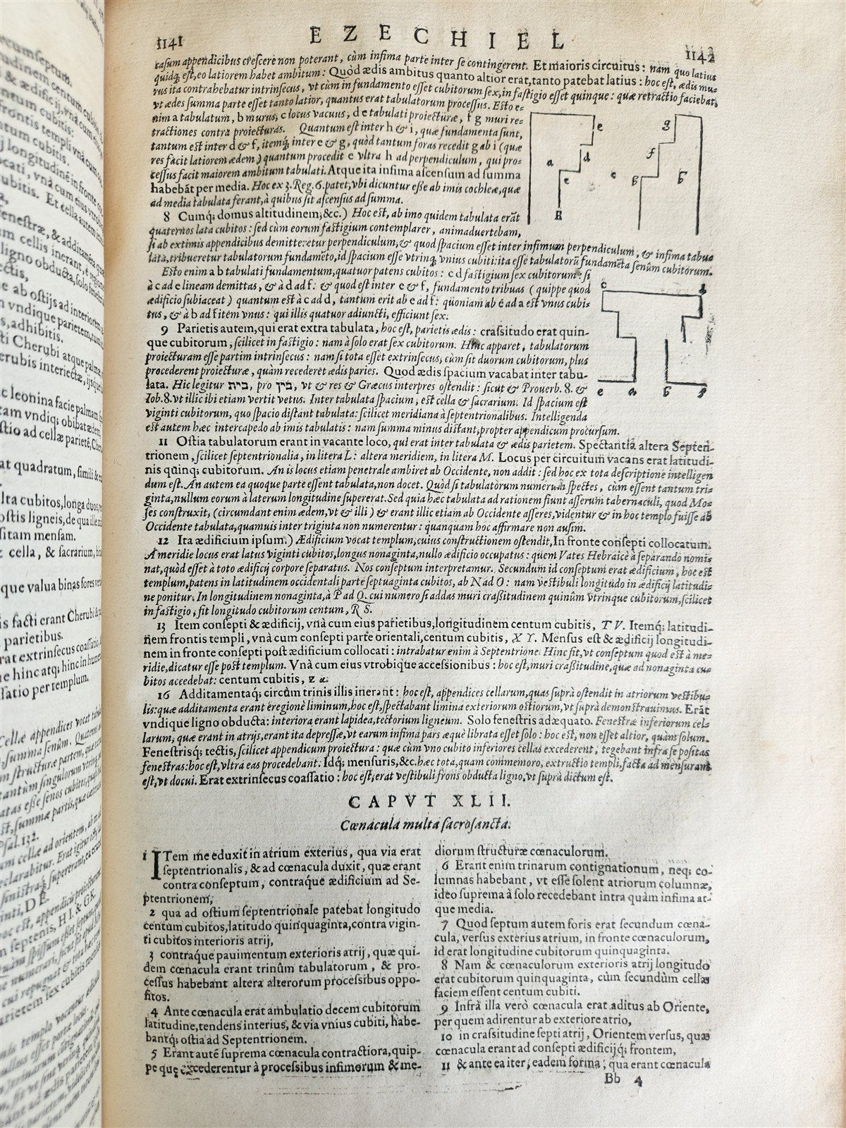 1573 BIBLE in LATIN ILLUSTRATED antique 16th c PIGSKIN BOUND FOLIO S. Castellio