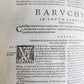 1573 BIBLE in LATIN ILLUSTRATED antique 16th c PIGSKIN BOUND FOLIO S. Castellio