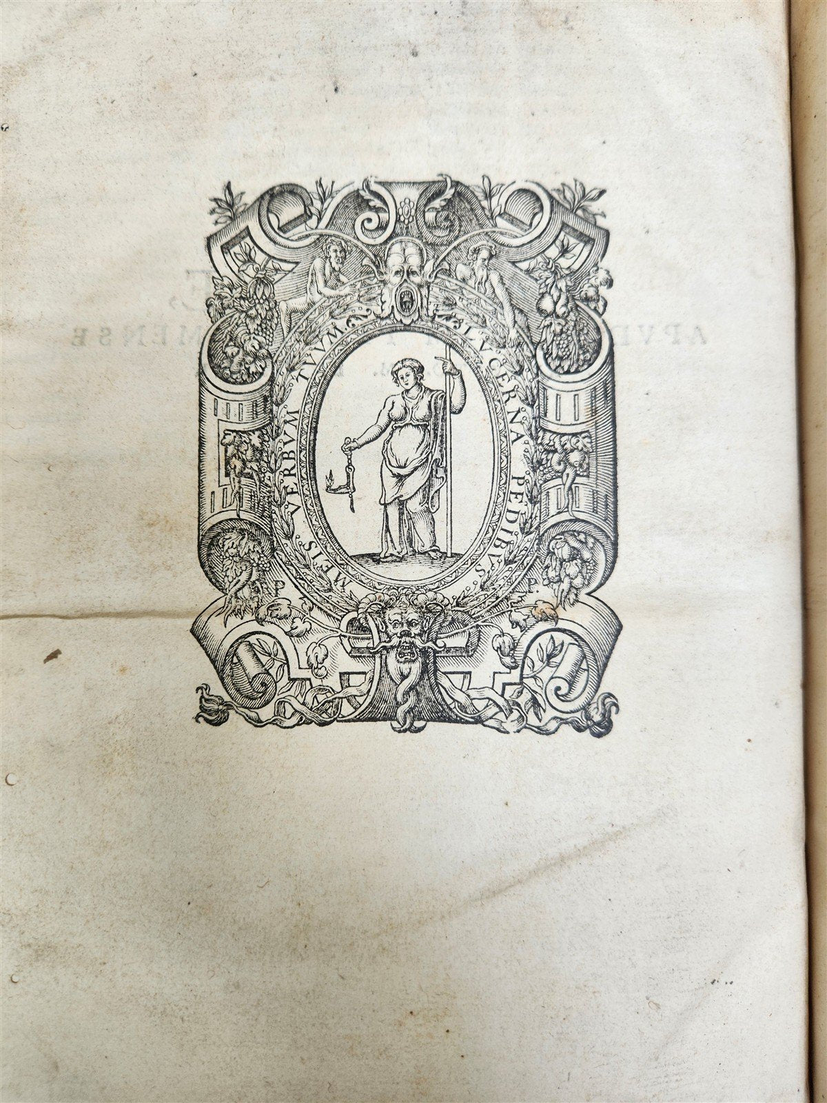 1573 BIBLE in LATIN ILLUSTRATED antique 16th c PIGSKIN BOUND FOLIO S. Castellio