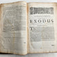 1657 FRAGMENT ENGLISH TRANSLATION of DUTCH ANNOTATIONS UPON WHOLE BIBLE antique